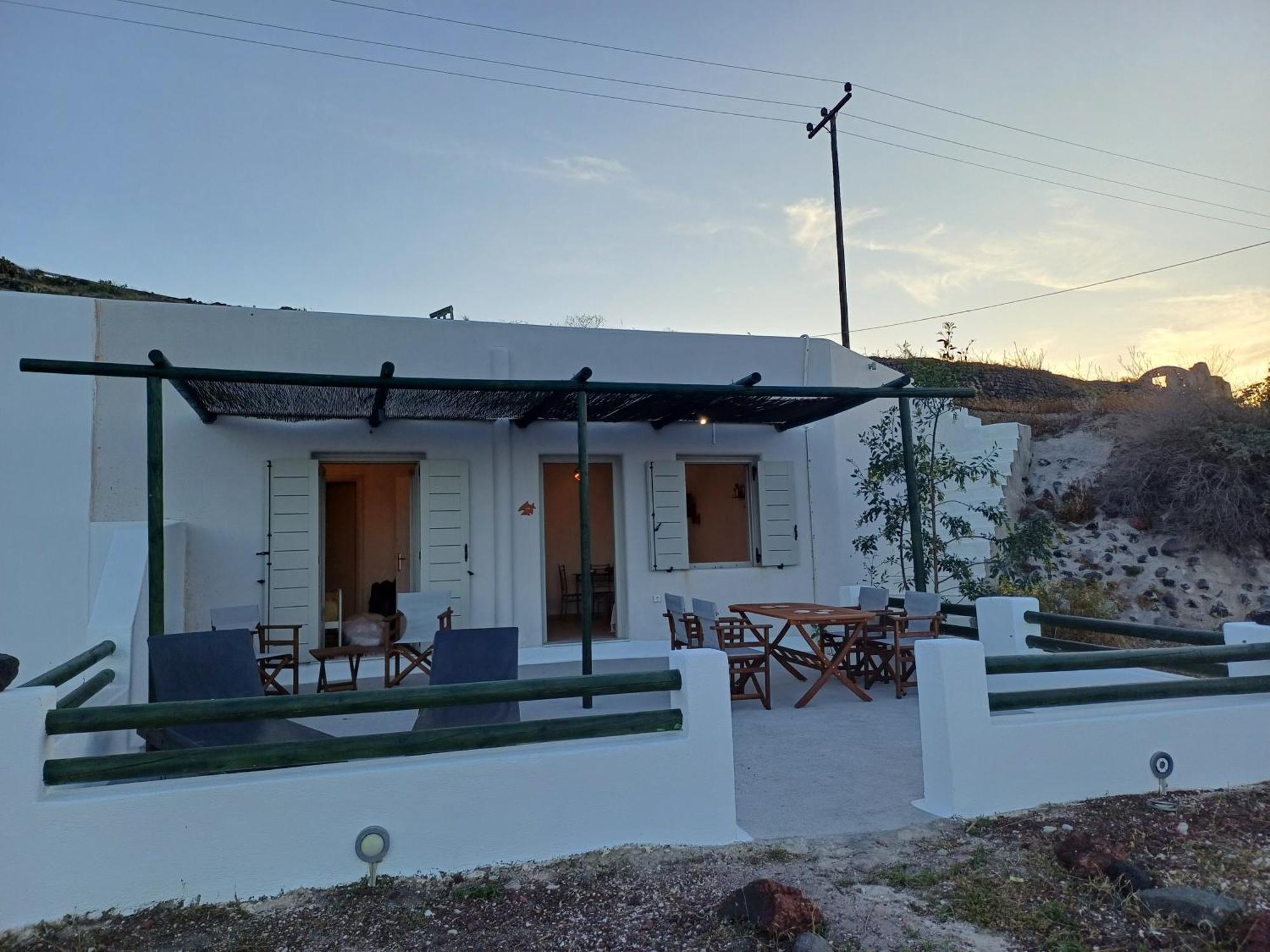 'Irene' Cycladic House With Sunrise And Sea View! Βίλα Φοινικιά Εξωτερικό φωτογραφία