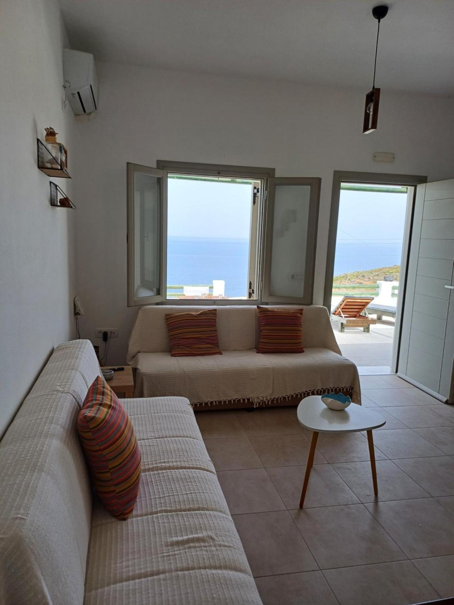 'Irene' Cycladic House With Sunrise And Sea View! Βίλα Φοινικιά Εξωτερικό φωτογραφία