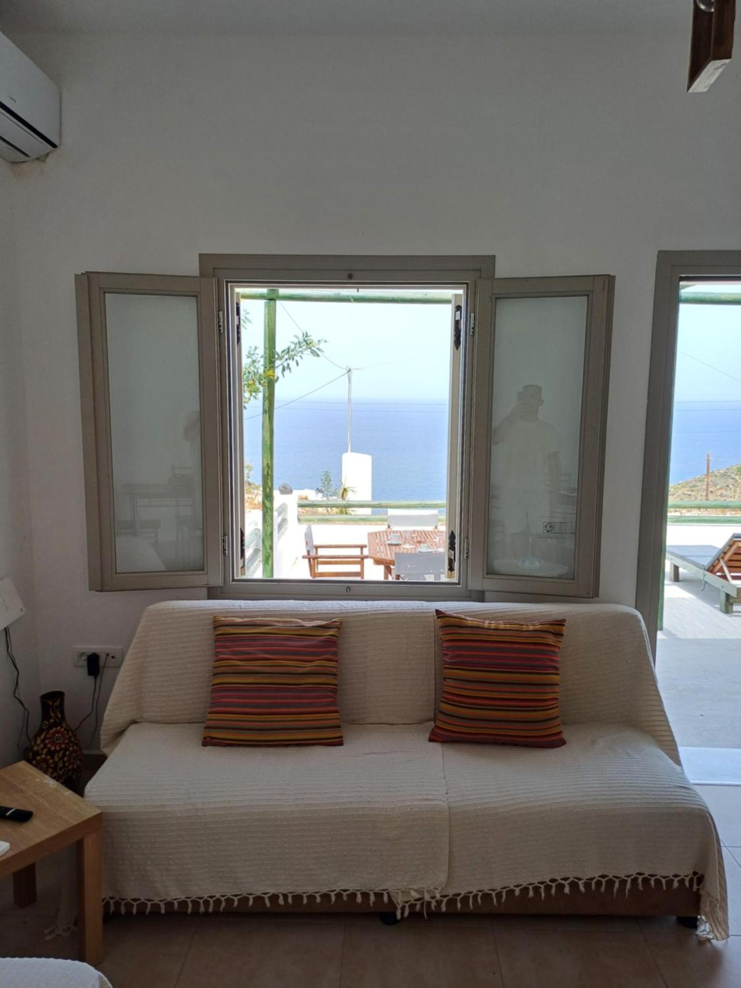 'Irene' Cycladic House With Sunrise And Sea View! Βίλα Φοινικιά Εξωτερικό φωτογραφία
