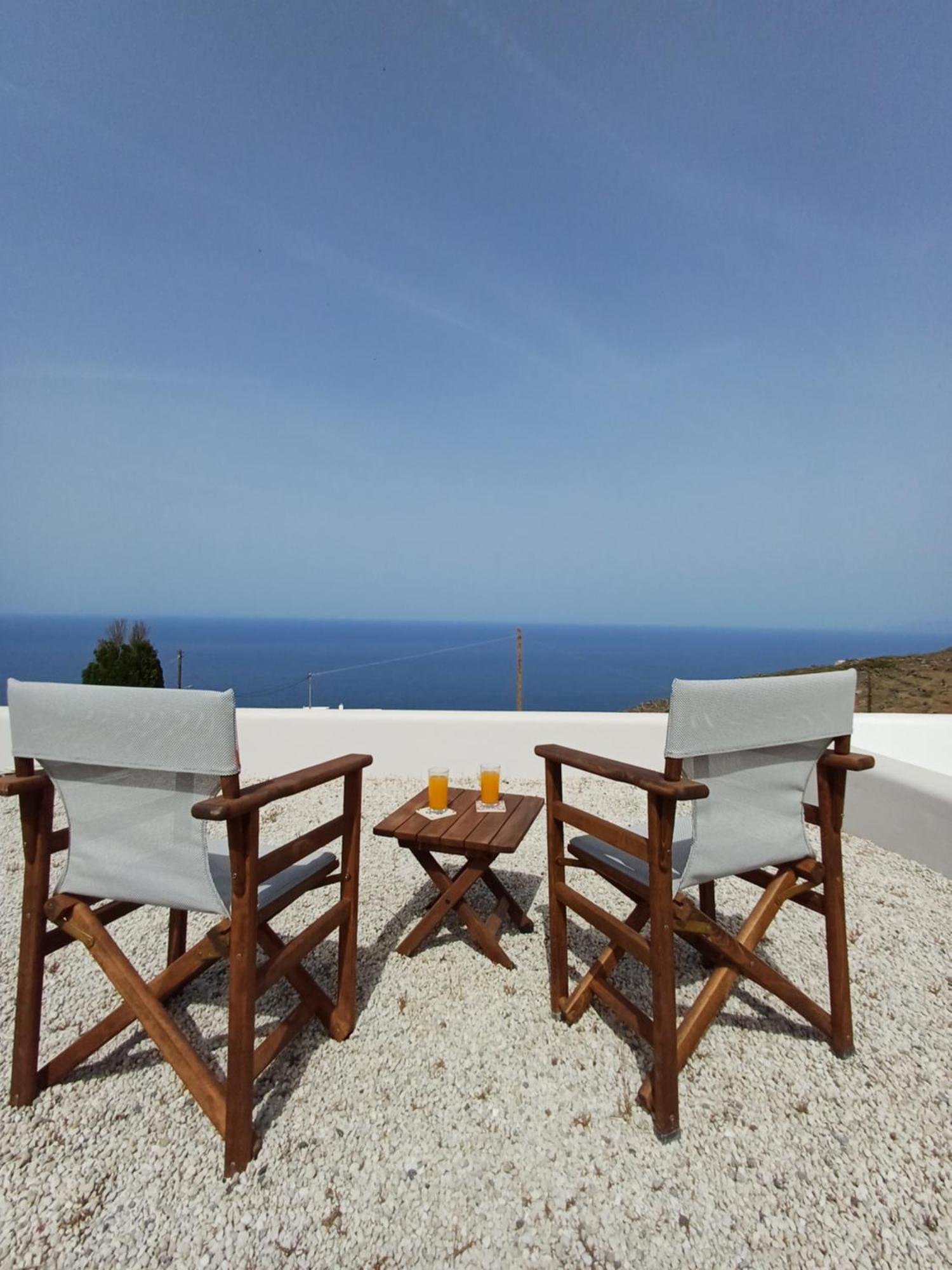 'Irene' Cycladic House With Sunrise And Sea View! Βίλα Φοινικιά Εξωτερικό φωτογραφία