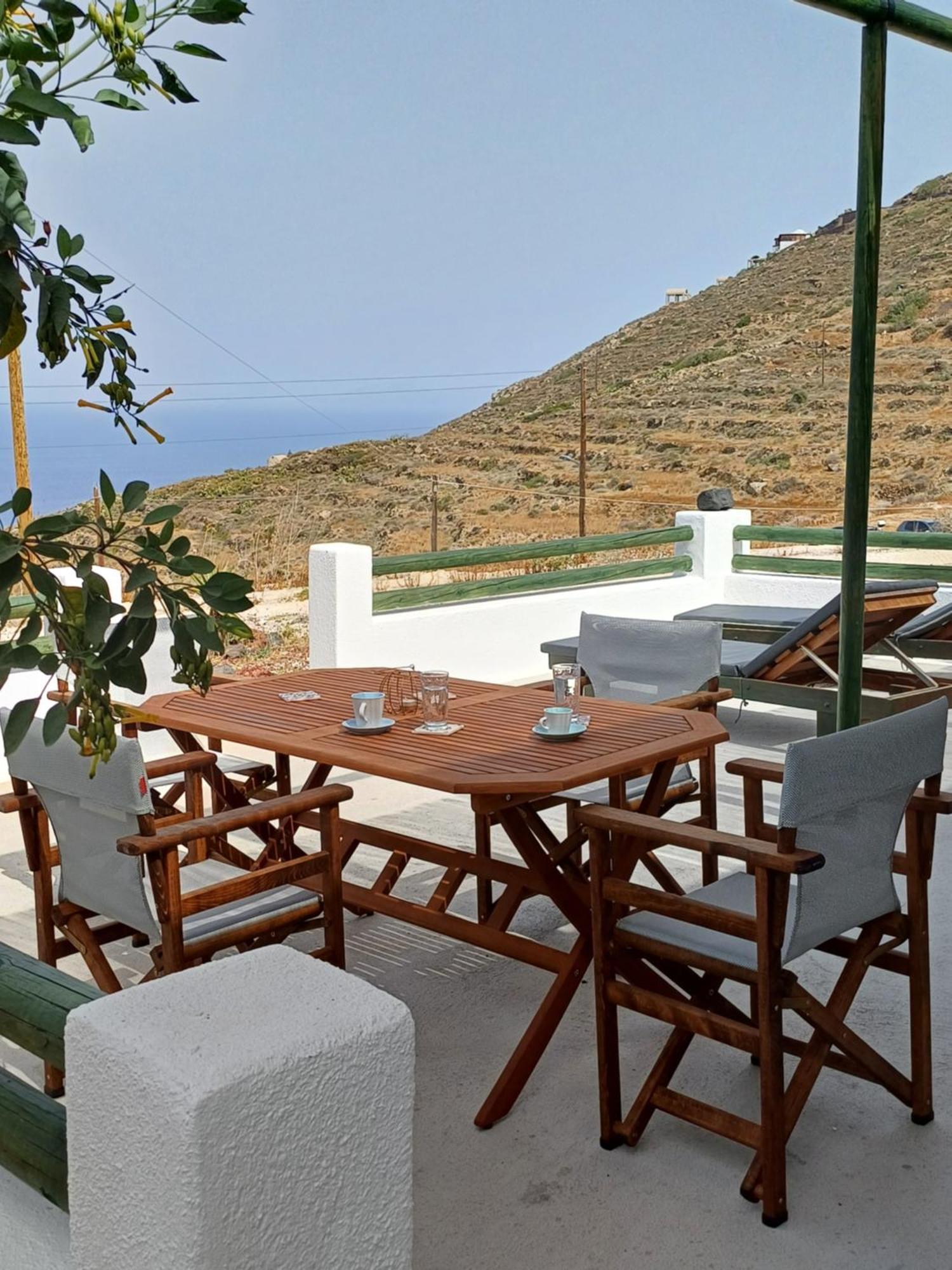 'Irene' Cycladic House With Sunrise And Sea View! Βίλα Φοινικιά Εξωτερικό φωτογραφία