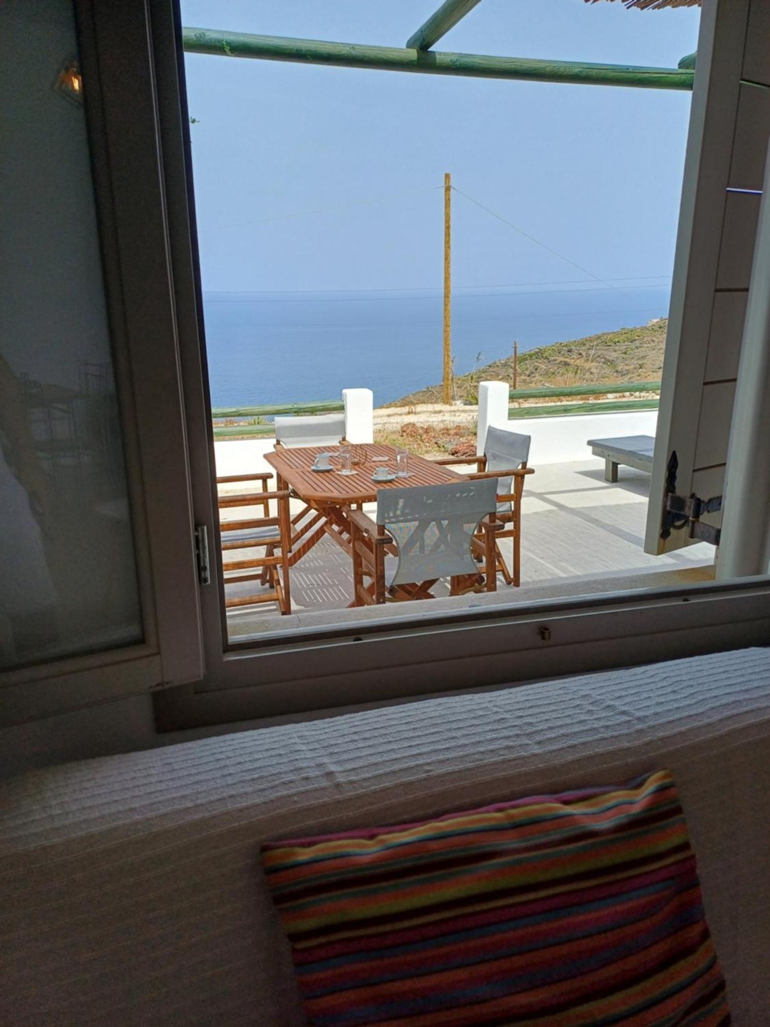 'Irene' Cycladic House With Sunrise And Sea View! Βίλα Φοινικιά Εξωτερικό φωτογραφία